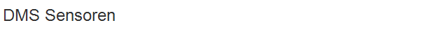 DMS Sensoren